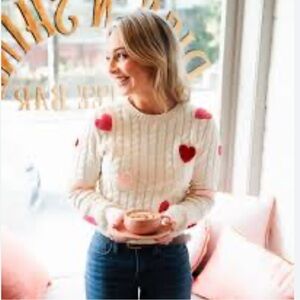 Kiel James Patrick Style Heart Sweater